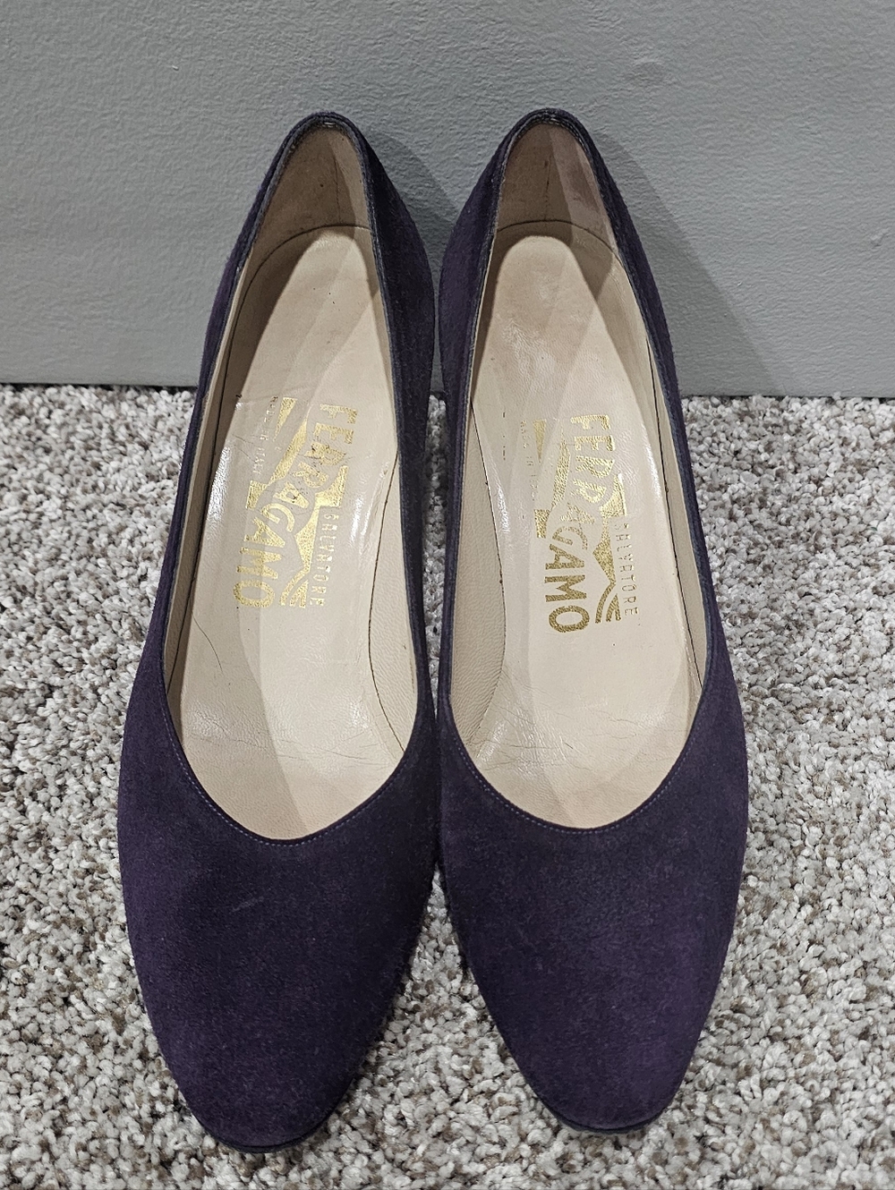 Salvatore Ferragamo Leather Heels
